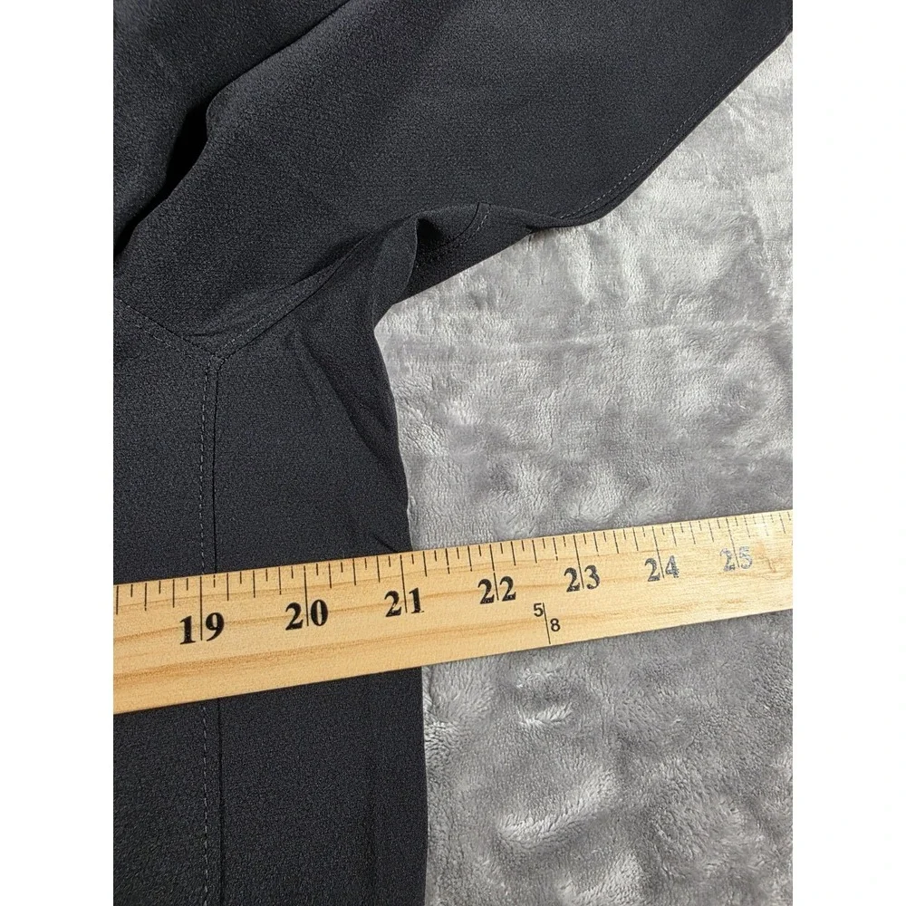NWT Nike Long Sleeve Baseball Wind Shirt‎ Mens Small Henley Black w/ Zip Pockets